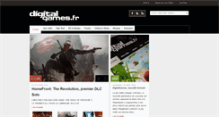 Desktop Screenshot of digitalgames.fr